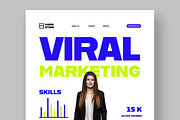 Marketing Agency Landing Page, a Landing Page Template by ContestDesign (Thumbnail 2 of 7)