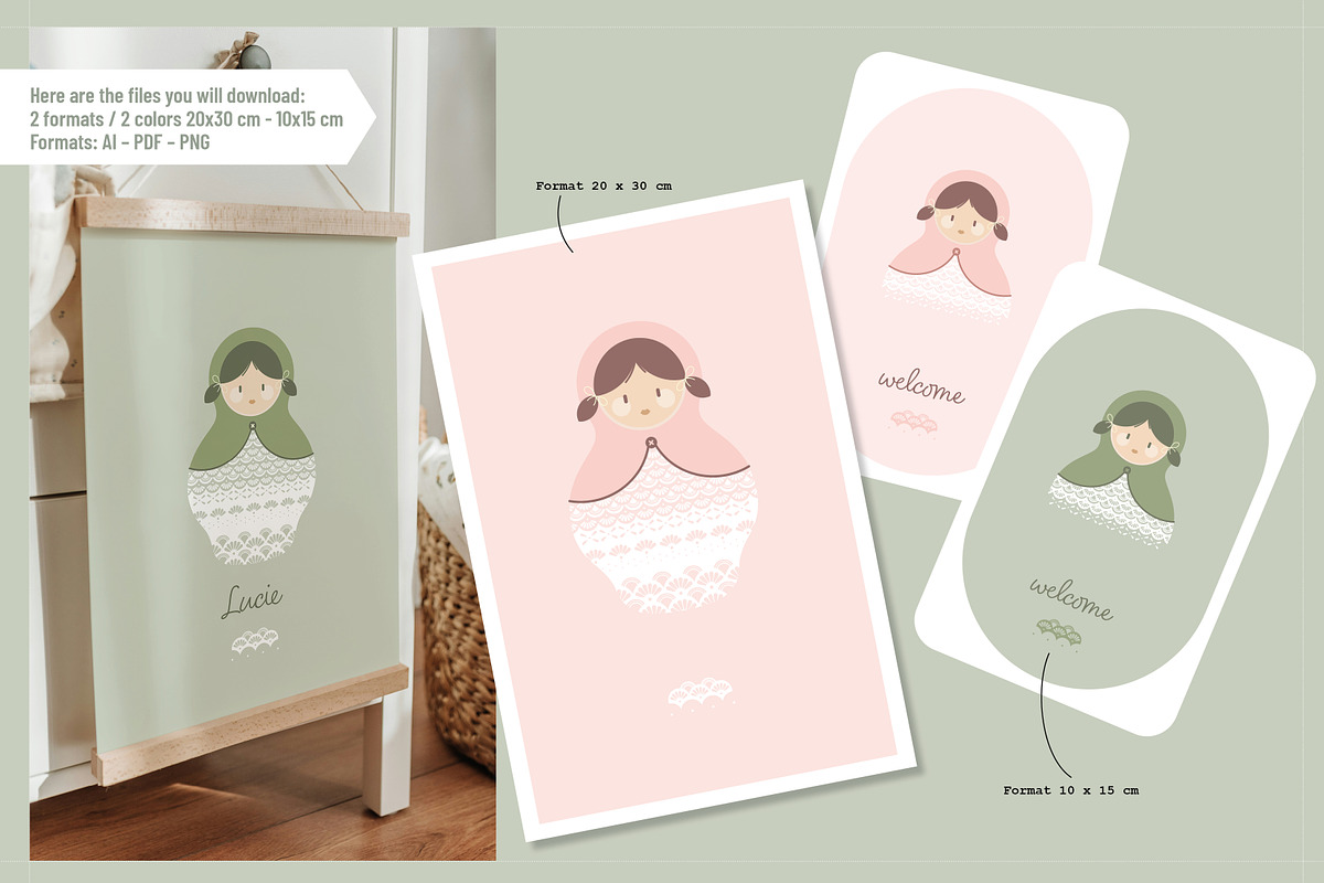 Illustration Set for Kids Designs, a Card Template by AnneCeline (Photo 5 of 7)