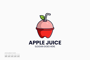 Apple Juice Logo, a Branding & Logo Template by Zeer Graphic