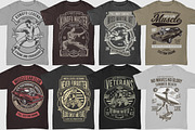 100 Retro Tshirt Designs Bundle 3, an Illustration by roach_graphic (Thumbnail 6 of 14)