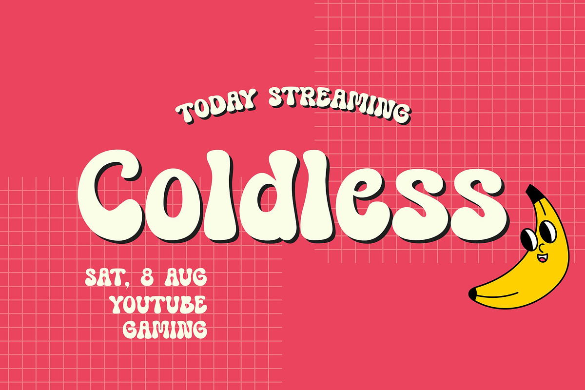 Well Soon - Display Bubble Font, a Handwritten Font by Koplexs Studio (Photo 4 of 11)