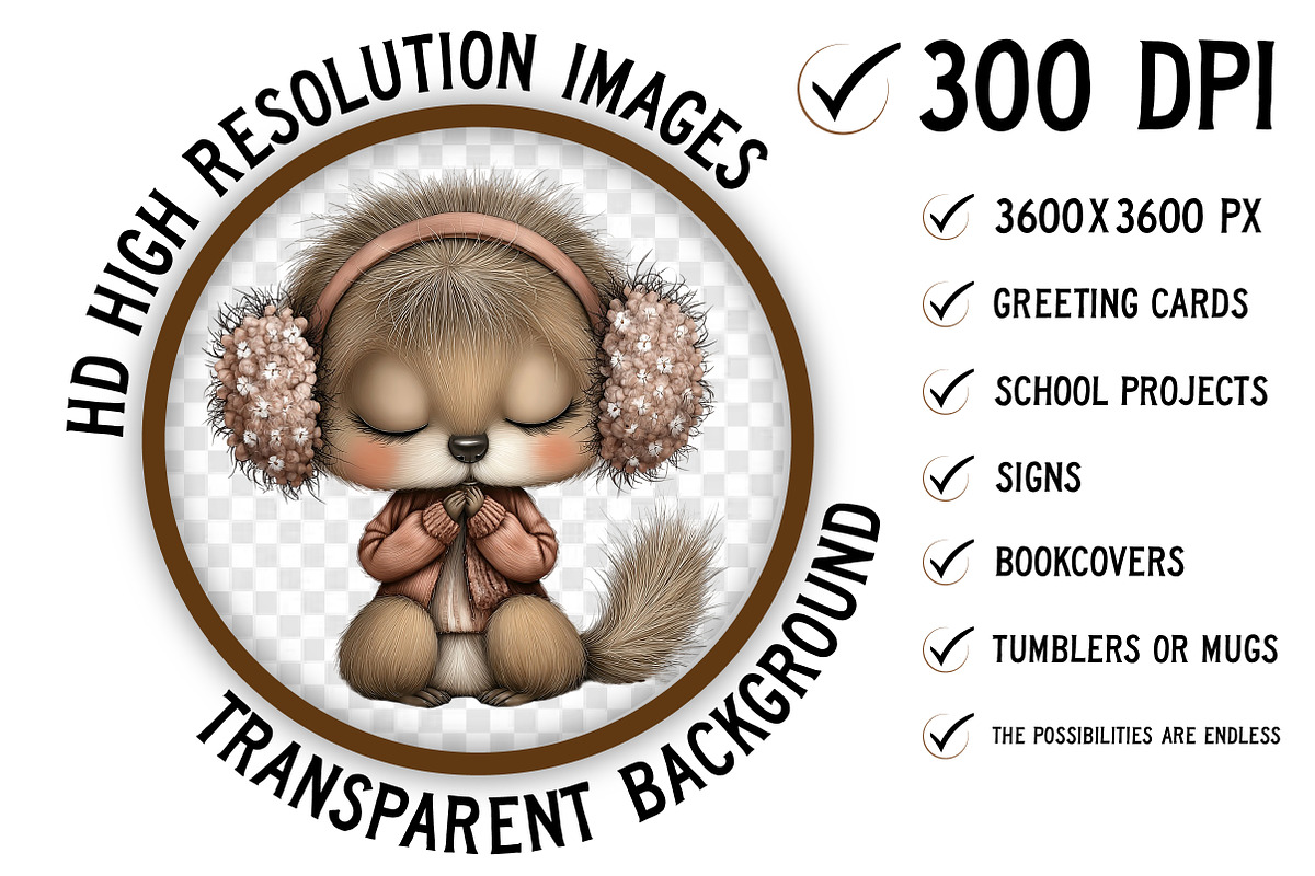 Whimsical Meerkat Clipart, an Illustration by Craft Nest (Photo 2 of 9)