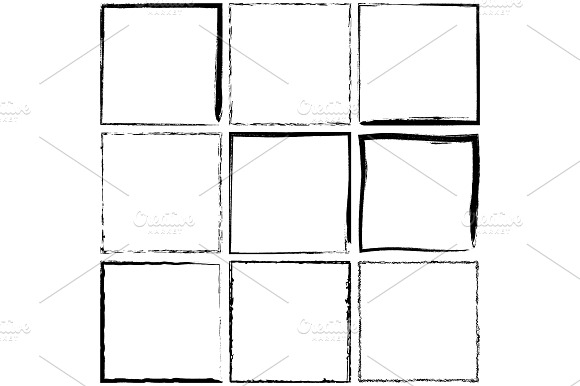 Simple Grunge Frames