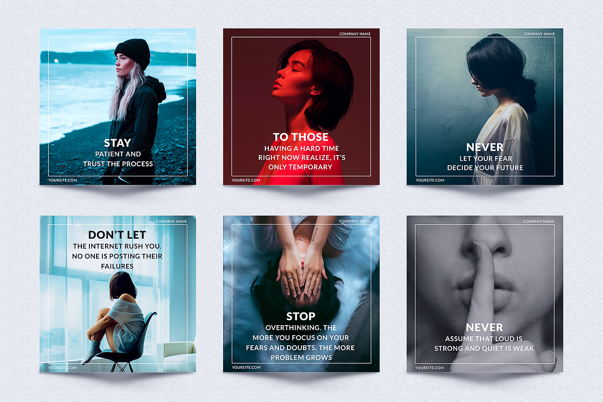 Instagram Inspirational Quote Bundle, a Social Media Template by Jaisivakumar (Photo 3 of 9)