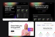 Cloze - Multi-Layout SaaS Figma, an UI Kit Template by FinestDevs (Thumbnail 5 of 8)