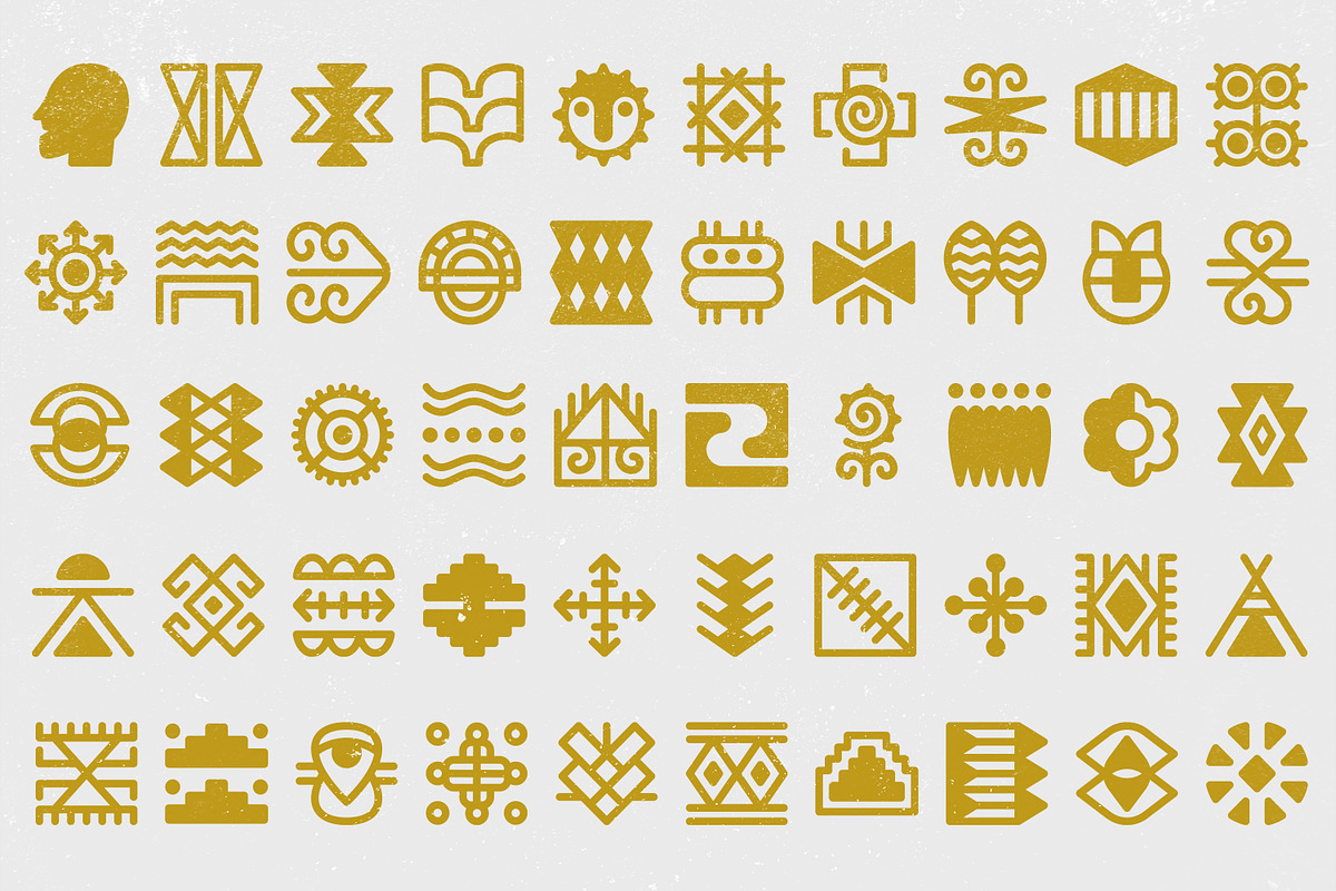Ethnic Icons Vol 4, an Outline Icon by Tekuni (Photo 5 of 12)