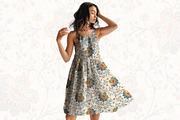 Ethnic Floral Seamless Pattern, a Pattern Graphic by StudioGlouna (Thumbnail 3 of 10)