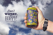 Beer Can in the Sky Mockup, a Packaging Mockup by SmartDesigns (Thumbnail 2 of 3)