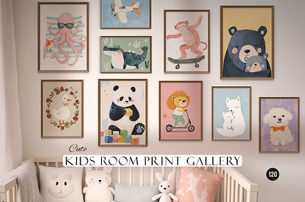 Nursery & Kids Room Print Gallery