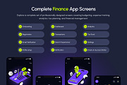 Finance App UI Kit, an UI Kit Template by Creative Graphics (Thumbnail 5 of 8)