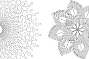 10 Relaxing Mandalas for Coloring, a Decorative Illustration by Soulprint Mercury (Thumbnail 3 of 6)