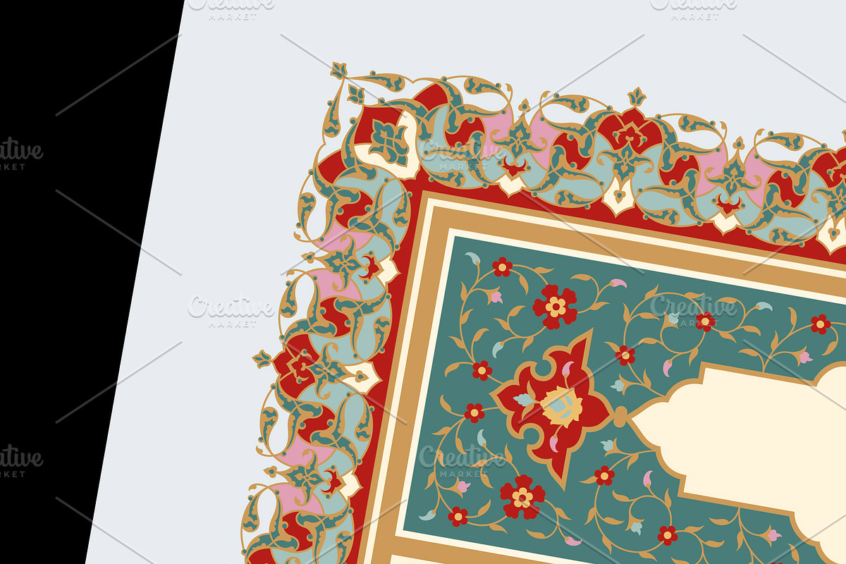 Premium A4 Floral Frame, a Templates & Theme by Azat1976 (Photo 2 of 2)