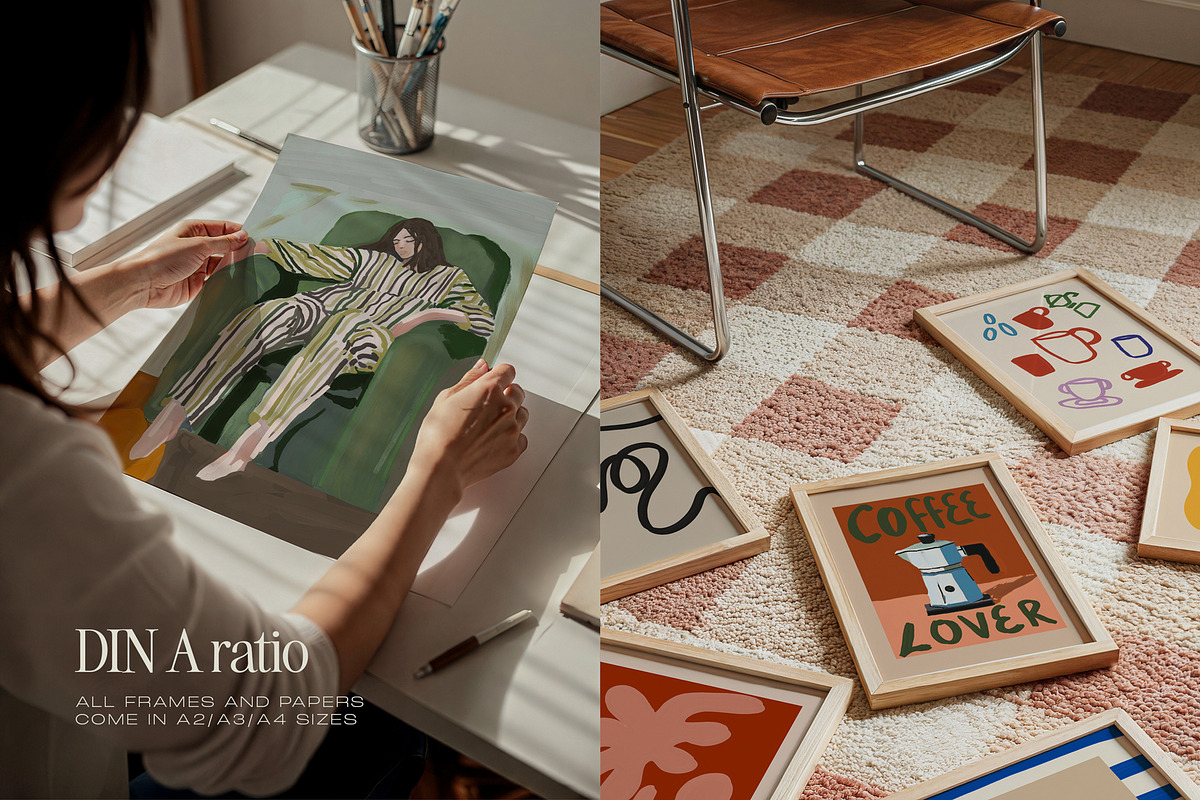 Chiara Frame Mockup Bundle, a Household Mockup by Salt Color Studio (Photo 3 of 19)
