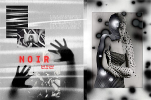 NOIR / Dark Abstract Texture Pack