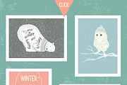 Winter collection, an Animal Illustration by Julia Dreams (Thumbnail 4 of 5)