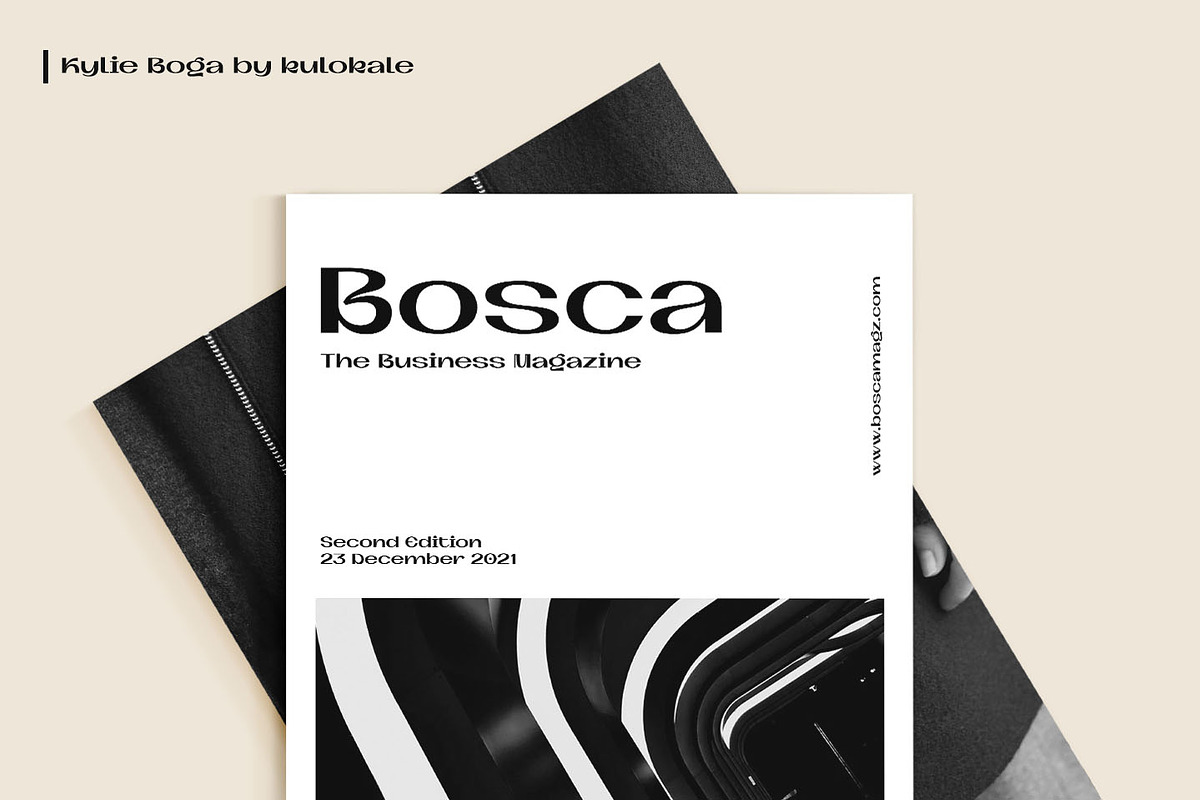 Kylie Boga Display Sans Font, a Sans Serif Font by Kulokale (Photo 7 of 10)