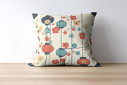 12 Midcentury Tokyo Seamless Pattern, a Pattern Graphic by Inknfolly (Thumbnail 7 of 7)