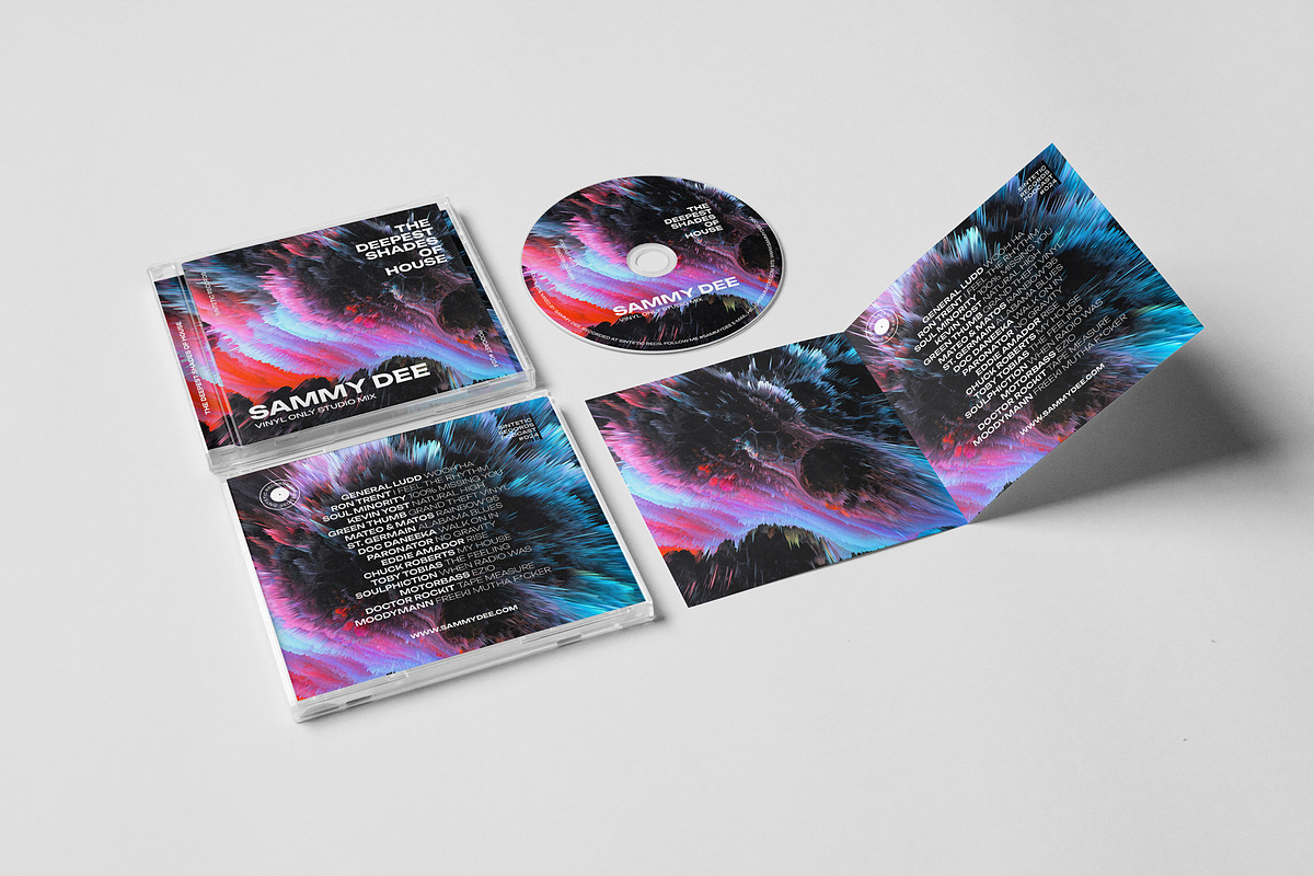 DJ Mixtape Podcast CD Cover Artwork, a Print Template by vinyljunkie (Photo 5 of 5)