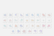 Color Smoke Overlays Transparent PNG, a Layer Style Add-On by Walllow Creatives (Thumbnail 6 of 7)