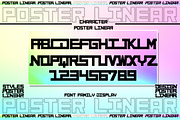 Poster Linear, a Slab Serif Font by Bramcreative (Thumbnail 3 of 11)