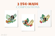 Tiki Girls, an Illustration by Fantom Fifi Art (Thumbnail 3 of 4)