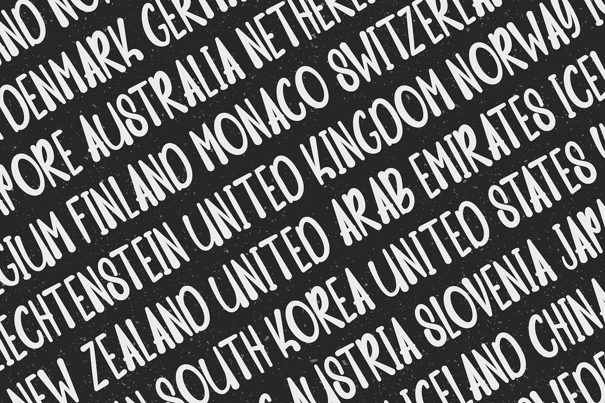 Wakaranai Urban Display Font, a Handwritten Font by Maulana Creative (Photo 7 of 7)