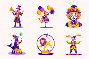 Circus Performer Illustrations, a Person Illustration by Vectors Market (Thumbnail 8 of 10)
