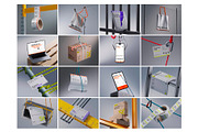 Kaine, Branding Mockups, an Advertising Mockup by ls.graphics (Thumbnail 2 of 10)