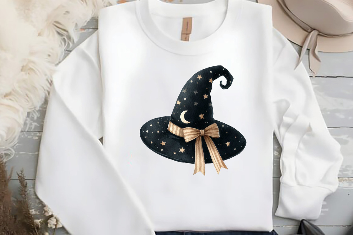 Beige & Black Halloween Clipart, an Illustration by DreamCafeArt (Photo 5 of 7)