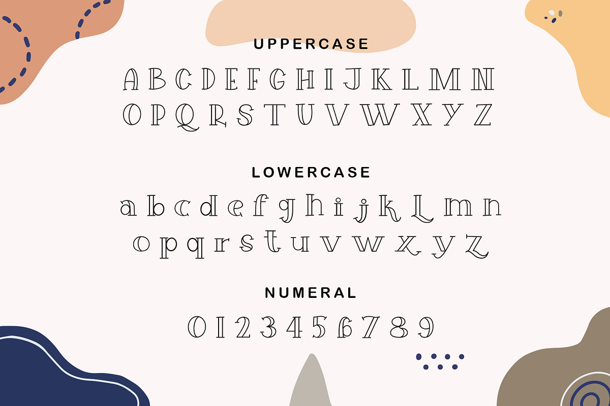 Hollow Charm Font Duo, a Serif Font by Yuby Creative (Photo 8 of 10)