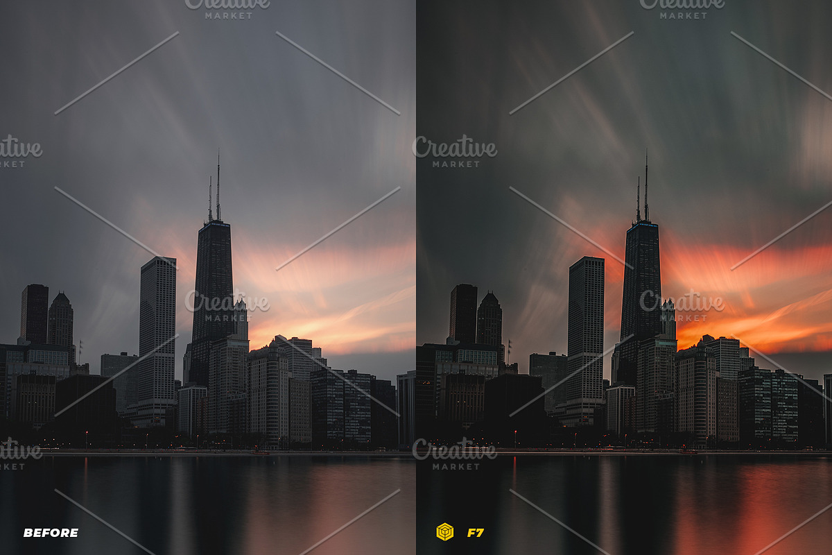 Lightroom Presets Moody Film F1, an Action Add-On by Lavinsky Art Store (Photo 6 of 13)