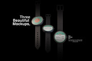 Smartwatch Mockup, an Android Mockup by Evan Molina (Thumbnail 3 of 3)