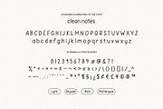 Clean Notes - Neat Handwriting Font, a Handwritten Font by Kaya Fonts (Thumbnail 15 of 20)