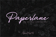 Paperlane - Organic hand-drawn font, a Script Font by Creative Zeune (Thumbnail 1 of 12)