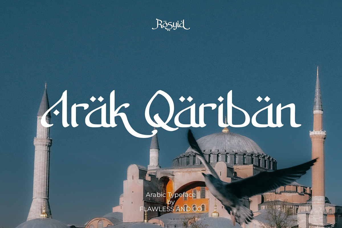 Rosyid-Arabic Font Style, a Symbol Font by Flawless And Co (Photo 5 of 10)