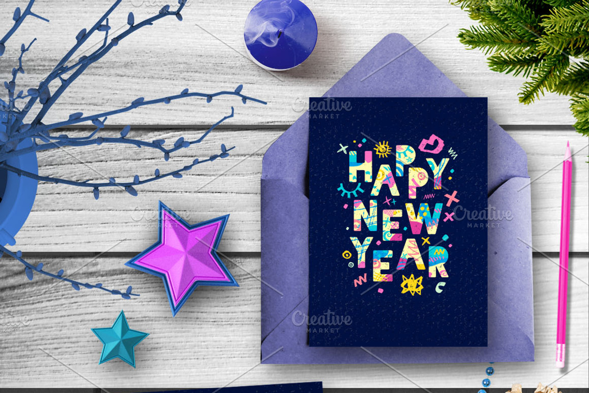 2018 New Year Christmas Bundle, an Object Graphic by Iraida_Bearlala (Photo 4 of 7)