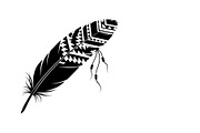 Boho Tribal Feather Bundle, an Illustration by Designs_River (Thumbnail 2 of 31)