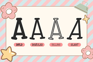 Fox Prince: 4 Font Styles