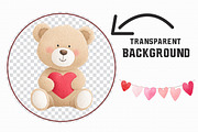 Watercolor Valentine's Day 42 PNG, an Illustration by Libby Wishes (Thumbnail 2 of 7)