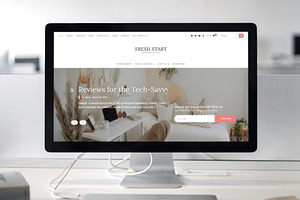 FreshStart - Blog WordPress Theme