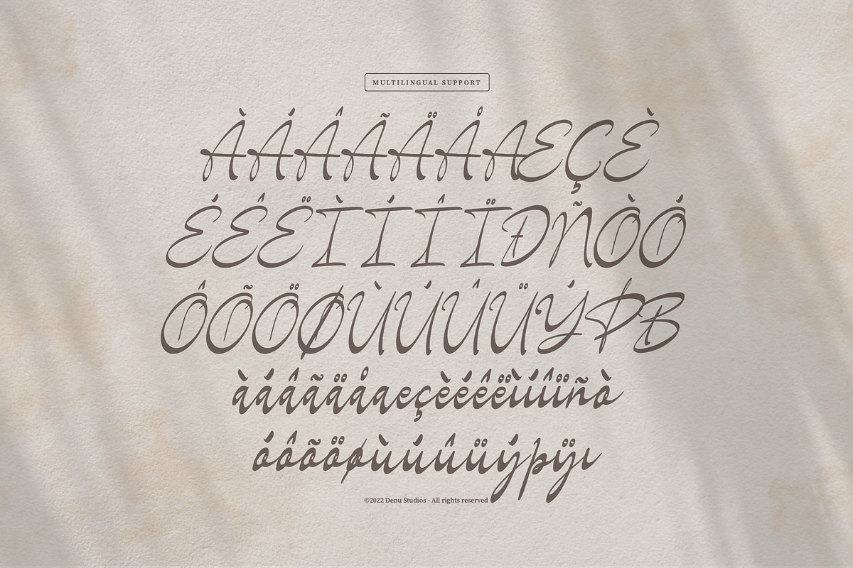 La gratesa | Signature Script, a Script Font by Denustudios (Photo 11 of 12)