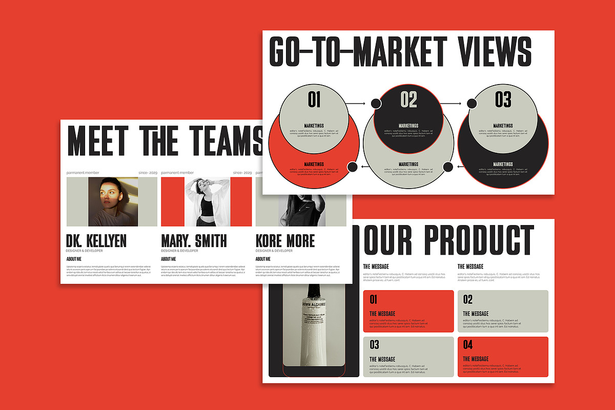 Business Pitch Deck Presentation, a Presentation Template by Templeste (Photo 7 of 7)