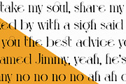Kousis - Elegant/Feminine Font, a Font by GraphicDash (Thumbnail 9 of 10)
