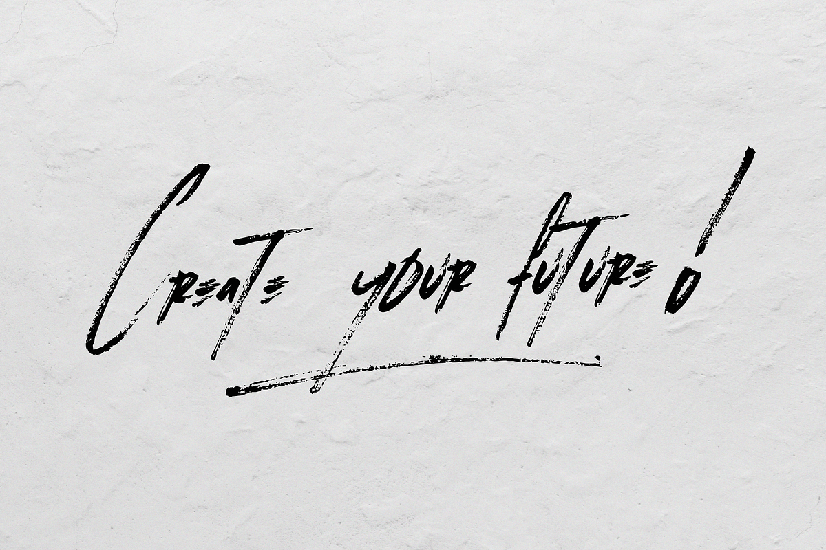 Malevolent Brush | Handwritten Brush, a Handwritten Font by Ardana Creative (Photo 12 of 14)