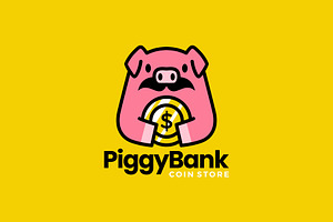 Piggy Bank Pig Coin Money Dollar