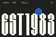 CS Striker – Condensed Display, a Sans Serif Font by Craft Supply Co. (Thumbnail 7 of 8)