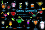 Neon Vector Coctails, an Object Graphic by Zebra-Finch (Thumbnail 1 of 8)