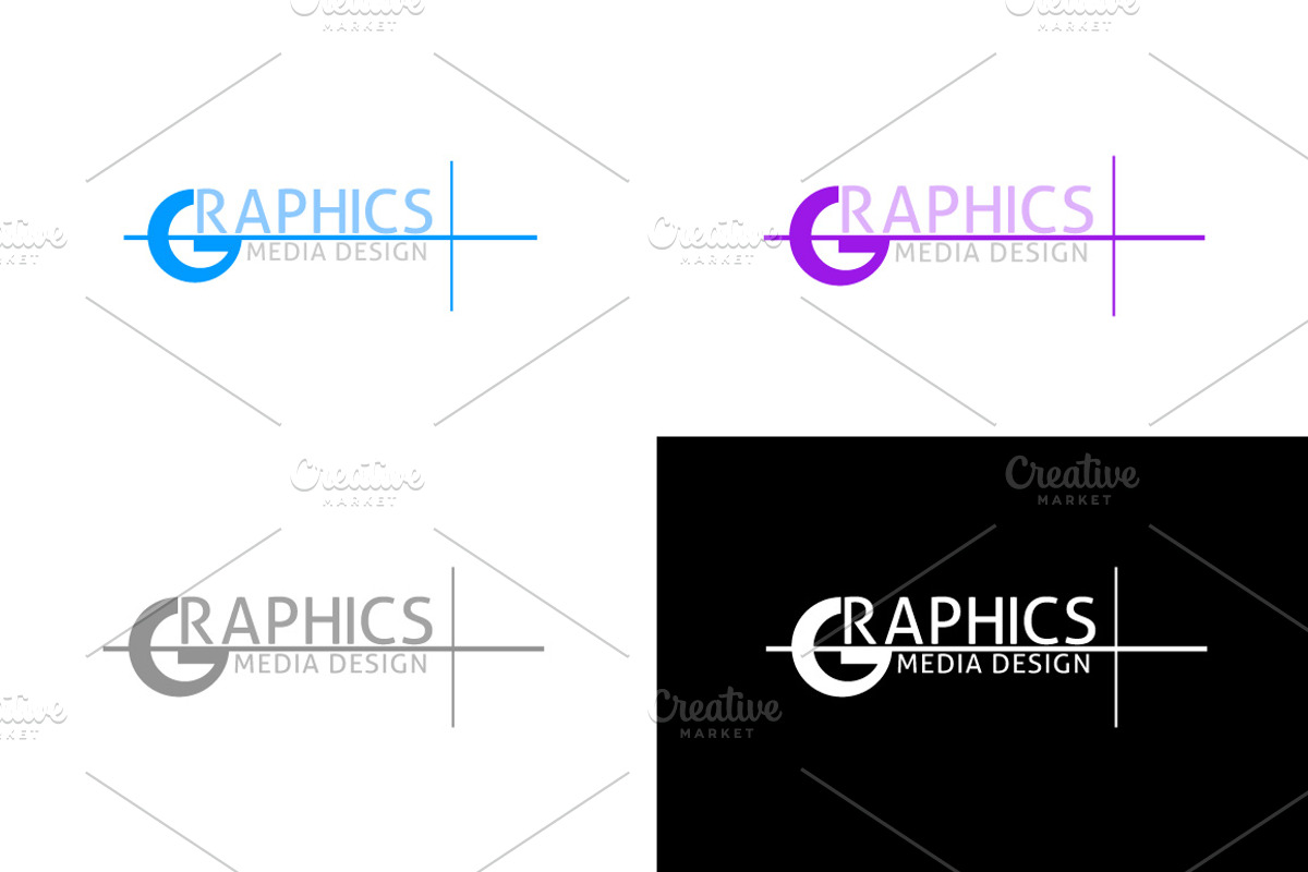 Creative Graphics Media Design Logo, a Branding & Logo Template by BdThemes (Photo 3 of 3)
