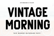 Vintage Morning, a Script Font by InermediaSTUDIO (Thumbnail 1 of 8)