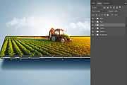 Digital or online farming concept, a Food Illustration by Nomad (Thumbnail 4 of 4)